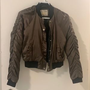 Parisian Collection Women’s Size Small Spring Puffer Cropped Jacket